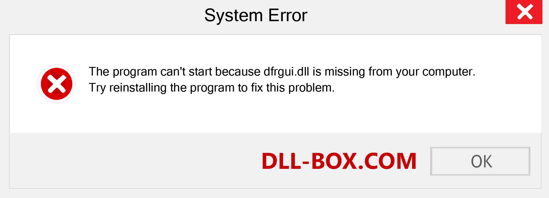 dfrgui.dll file is missing?. Download for Windows 7, 8, 10 - Fix  dfrgui dll Missing Error on Windows, photos, images